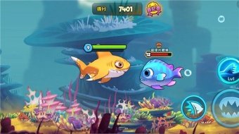 鱼吃鱼无限钻石版下载-鱼吃鱼无限钻石版2025最新下载v2.3 游戏截图 1