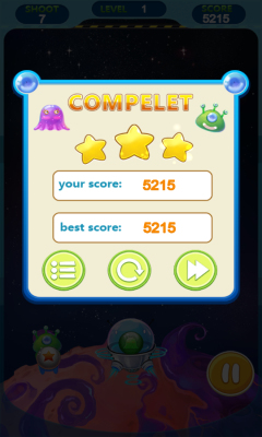 银河泡泡射击下载 v1.0.4 游戏截图 4