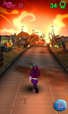 万圣节跑酷者下载 v1.1 게임 스크린샷 2