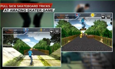 了不起的滑板高手(Amazing Skater 3D)下载 v1.0 游戏截图 1