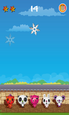 忍者飞镖:暗杀(Ninja Shuriken Blocker)下载 v1.0 Тоглоомын зураг 2