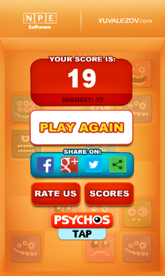 疯狂的指尖(Psychos-Tap)下载 v1.4.1 ئويۇن سۈرىتى 4