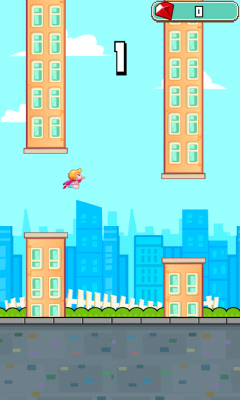 飞翔的奶爸下载 v1.1 게임 스크린샷 2