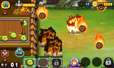 疯狂蔬菜大战小怪兽下载 v1.0 游戏截图 4