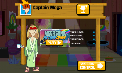 米加动作跑酷(Megasonic Action Dash)下载 v1.04 ئويۇن سۈرىتى 2