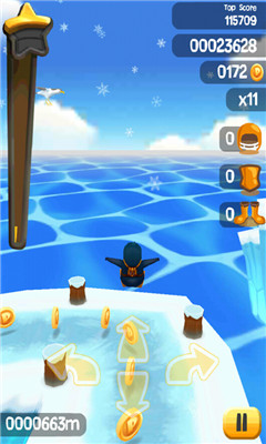 雪地狂奔:企鹅大逃亡(frozen run)下载 v1.0.1 游戏截图 3