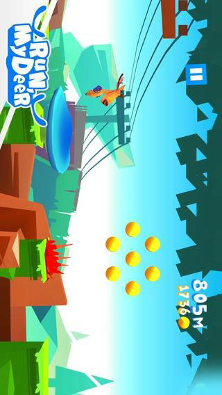 麋鹿跑酷下载 v1.0 게임 스크린샷 3