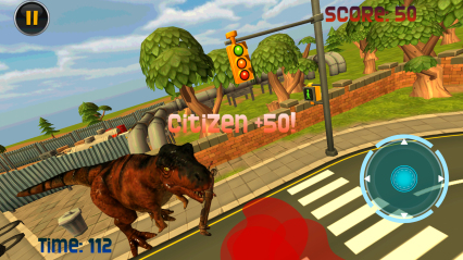 霸王龙去广告版(dinosaur simulator 3d)下载 v1.4 遊戲截圖 5