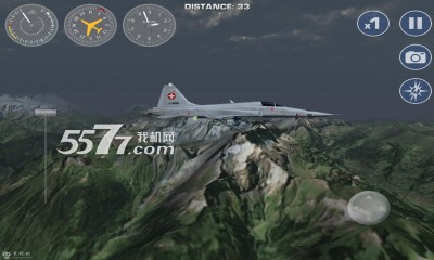飞越瑞士阿尔卑斯山游戏下载-飞越瑞士阿尔卑斯山(模拟飞行)Airplane Fly the Swiss Alps下载 v1.4 རོལ་རྩེད་པར་རིས། 1