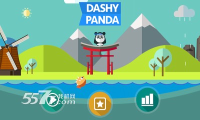 时髦胖达游戏下载-时髦胖达(虐心跳跃)Dashy Panda下载 v1.1 游戏截图 1