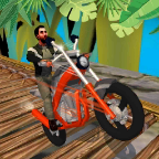 摩托车特技丛林赛3D(motorcycle stunt jungle)下载 v1.0