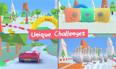 缤纷赛车(彩色卡纸车)下载 v1.7 게임 스크린샷 3