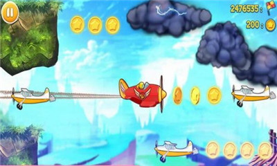 天空的翅膀(飞行酷跑)下载 1.0 游戏截图 3