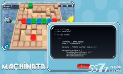 迷宫机器人(推箱子游戏)machinata下载 v1.1 Тоглоомын зураг 1