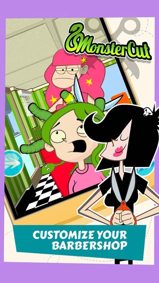 怪物剪恐怖理发店手游下载-怪物剪恐怖理发店(MonsterCut: Horror Barbershop)下载 v1.3.1 游戏截图 4