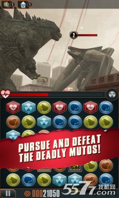 哥斯拉破坏3(连线消除)Godzilla Smash 3下载 v1.22 游戏截图 4