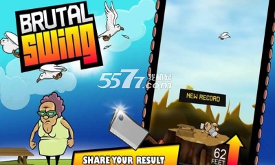 大哥要吃肉(类似打鸭子游戏)Brutal Swing下载 v1.0.4 རོལ་རྩེད་པར་རིས། 1