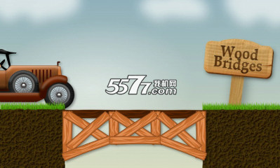 桥梁建设游戏下载-桥梁建设(建造类手机游戏)Wood Bridges下载 v1.8.1 Тоглоомын зураг 1