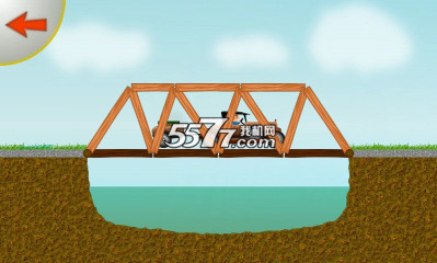 桥梁建设游戏下载-桥梁建设(建造类手机游戏)Wood Bridges下载 v1.8.1 Тоглоомын зураг 3