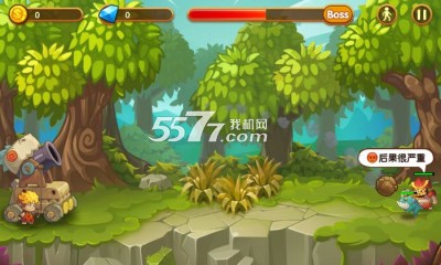 进击的原始人游戏下载-进击的原始人(Q版塔防)下载 v1.3最新版 게임 스크린샷 2