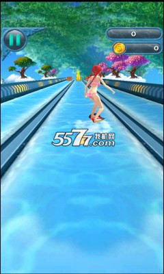 3D美女冲浪游戏下载-3D美女冲浪安卓版下载 v1.0 游戏截图 4