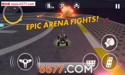 液氮冲锋游戏下载-液氮冲锋(战斗赛车)Nitro Punch Car Game下载 v1.0 遊戲截圖 2