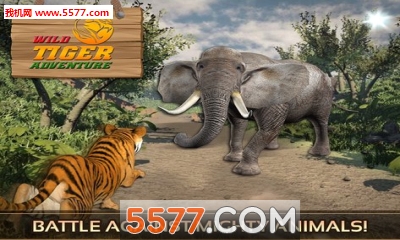 野生虎的冒险游戏下载-野生虎的冒险(丛林猎杀)wild tiger adventure 3d下载 v1.4 Тоглоомын зураг 1