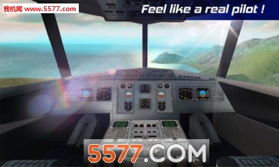 真正的飞行员飞行模拟器3D(真实飞行)Real pilot flight simulator 3D下载 v1.3 游戏截图 3