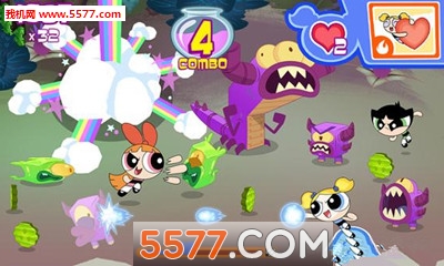 乐翻天飞天小女警智力三消下载-乐翻天飞天小女警智力三消(动画改编)下载 v1.01含数据包 게임 스크린샷 1