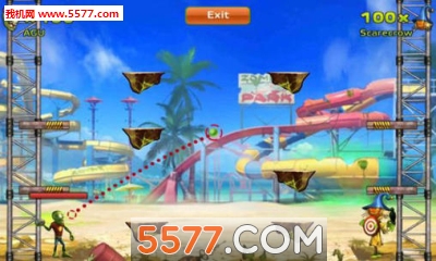僵尸公园大战安卓下载-僵尸公园大战(弹射)Zombie park battles下载 v1.0.4 游戏截图 2