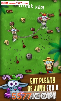 龌龊的山羊游戏下载-龌龊的山羊手游官方版(山羊跑酷)Nasty Goats下载 v1.1.0最新版 Тоглоомын зураг 1