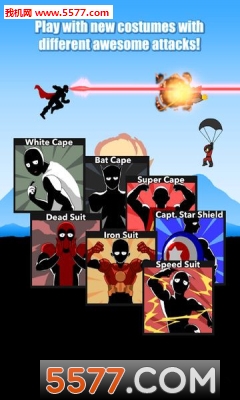 一个人的超级英雄游戏下载-一个人的超级英雄(剪影跑酷)One Man Super Hero下载 v1.3安卓版 遊戲截圖 3
