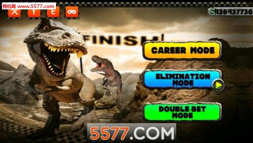 恐龙竞速赛手游下载-恐龙竞速赛(恐龙跑酷)Dinosaur Race 3D下载 v1.1安卓版 게임 스크린샷 1