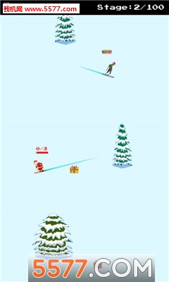 圣诞老人和僵尸的滑雪大战游戏下载-Santa Ski(圣诞老人和僵尸的滑雪大战安卓版)下载 v1.0 游戏截图 3