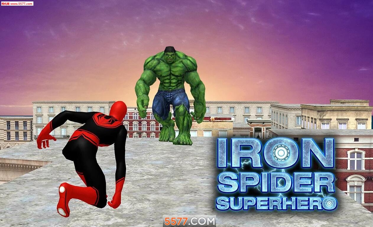 飞绳英雄蜘蛛侠游戏下载-flying iron spider - rope superhero(飞绳英雄蜘蛛侠安卓版)下载 v1.2 Тоглоомын зураг 4