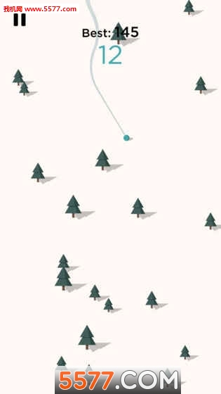 小球滑雪游戏下载-Chilly Snow(小球滑雪安卓版)下载 v1.2.13 游戏截图 3
