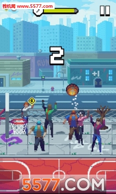 像素投篮游戏下载-像素投篮安卓版(Bouncy Hoops)下载 v1.1.1 게임 스크린샷 2
