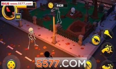 火柴人逃离幽灵城镇游戏下载-Ghost Town Epic Escape 3D(火柴人逃离幽灵城镇安卓版)下载 v1.6 遊戲截圖 3