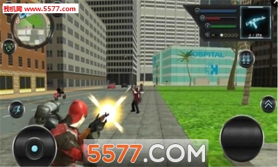 喷射背包青年游戏下载-Jetpack Hero Miami Crime(喷射背包青年(动作冒险))下载 v1.1安卓版 遊戲截圖 3