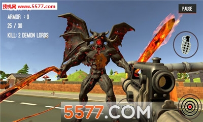 怪物入侵2游戏下载-Monster Killing City Shooting II(怪物入侵2安卓版)下载 v1.0.1 游戏截图 2
