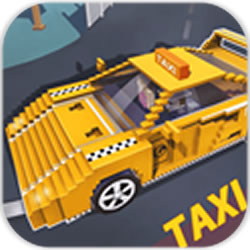 Blocky Taxi Driver: City Rush نى چۈشۈرۈڭ - Android رەسمىي نۇسخىسى