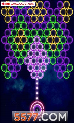 荧光霓虹泡泡游戏下载-Bubble Shooter(荧光霓虹泡泡安卓版)下载 v1.2 游戏截图 3