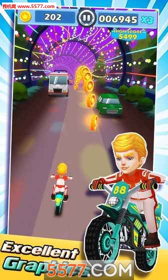 滑板车酷跑游戏下载-Subway Scooters Run(滑板车酷跑安卓版)下载 v1.0.2 遊戲截圖 2