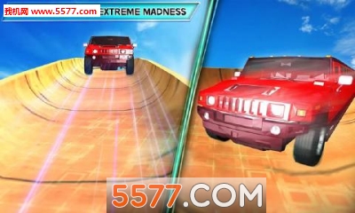 豪华轿车坡道竞速游戏下载-Extreme Limo Car Ramp Racing Impossible Tracks(豪华轿车坡道竞速安卓版)下载 游戏截图 2