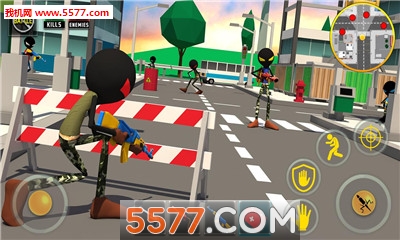 火柴人战士对决游戏下载-Stickman Battle Royale : Grand War(火柴人战士对决安卓版)下载 v2.2 游戏截图 1