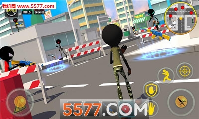 火柴人战士对决游戏下载-Stickman Battle Royale : Grand War(火柴人战士对决安卓版)下载 v2.2 游戏截图 3