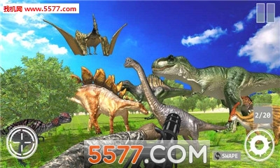 恐龙猎手2游戏下载-Dinosaur Hunter Free 2(恐龙猎手2安卓版)下载 v1.0 게임 스크린샷 2