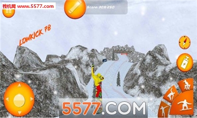滑雪板自由式滑雪游戏下载-Snowboard Freestyle Skiing(滑雪板自由式滑雪安卓版)下载 Тоглоомын зураг 1