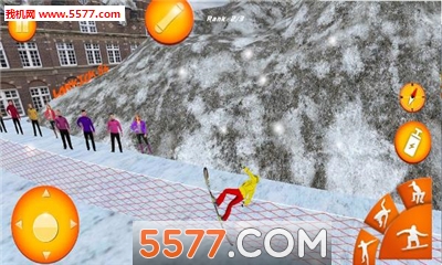 滑雪板自由式滑雪游戏下载-Snowboard Freestyle Skiing(滑雪板自由式滑雪安卓版)下载 Тоглоомын зураг 3