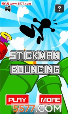 火柴人跳跃游戏下载-Stickman Bouncing(火柴人跳跃安卓版)下载 v1.8 游戏截图 2